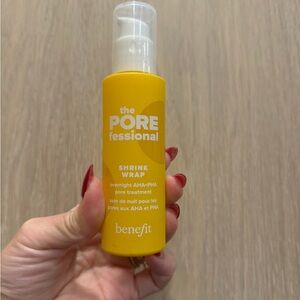 Benefit POREfessional Shrink Wrap AHA PHA BHA overnight Serum
